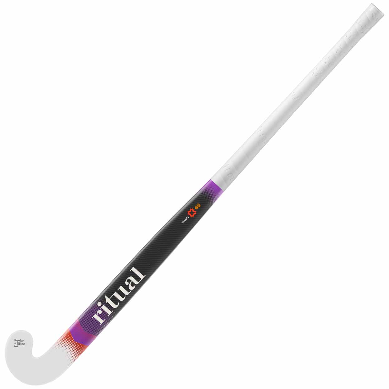 Hockey stick with 'Ritual' branding on a white background