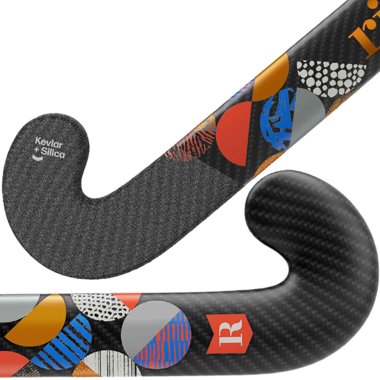 Close ups of the toes of the Ritual Velocity 75 Composite Stick