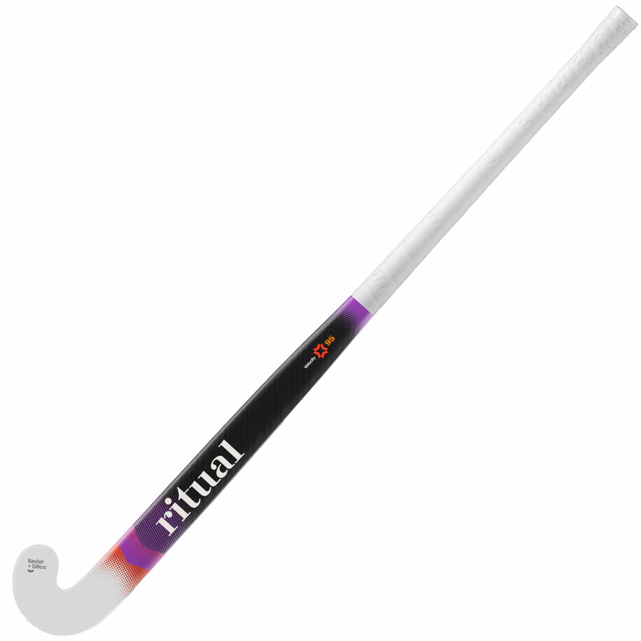 Hockey stick with 'Ritual' branding on a white background