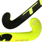 Close up of TK 2.5 Late Bow Plus Indoor Composite Field Hockey Stick