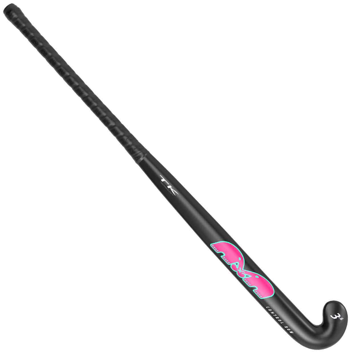 full back of the TK3.6 Control Bow Indoor Field Hockey Stick