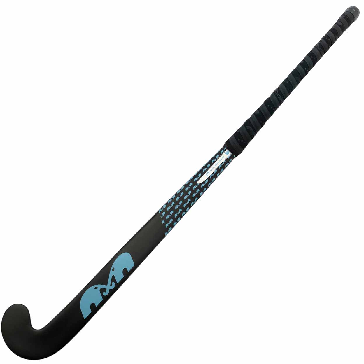 full front of the blue and black TK F6 Control Indoor Field Hockey Stick