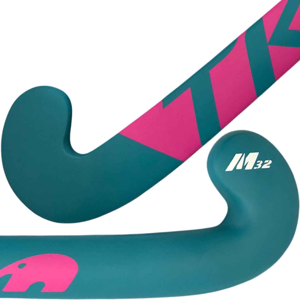 closeup of the toes of the teal TK Maxi Wood Stick