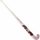 White and marron field hockey stick on a white background