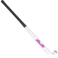 back of the white TK M Series Indoor Wood Field Hockey Stick