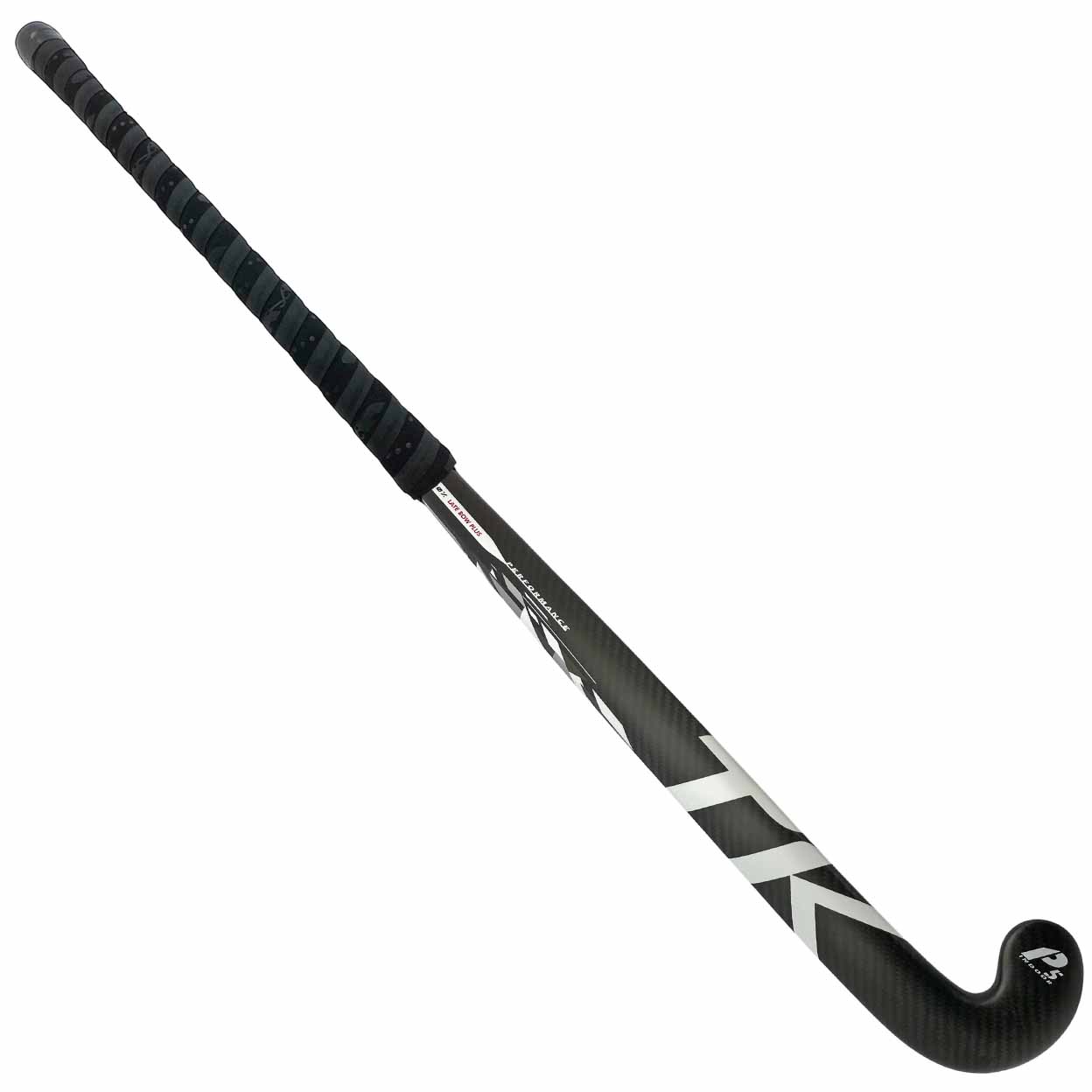 full back of the black TK P5 Plus Indoor Field Hockey Stick