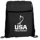 Black USA Field Hockey Backsack