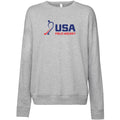 Oxford (light grey) USA Field Hockey Unisex Crewneck Sweatshirt