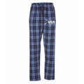 Front of the navy USA Field Hockey Women's Flannel Pants with logo