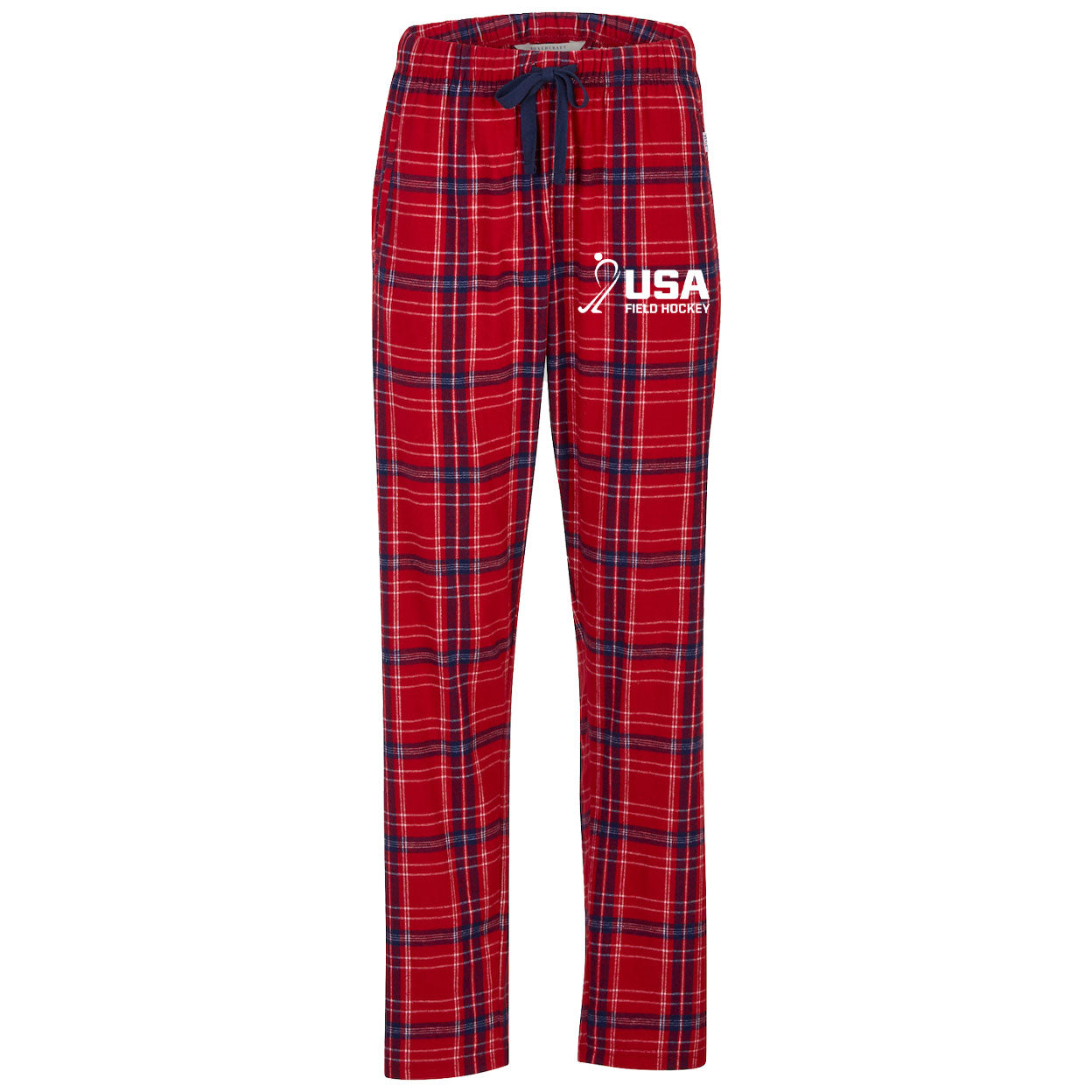 Red USA Field Hockey Women's Flannel Pants
