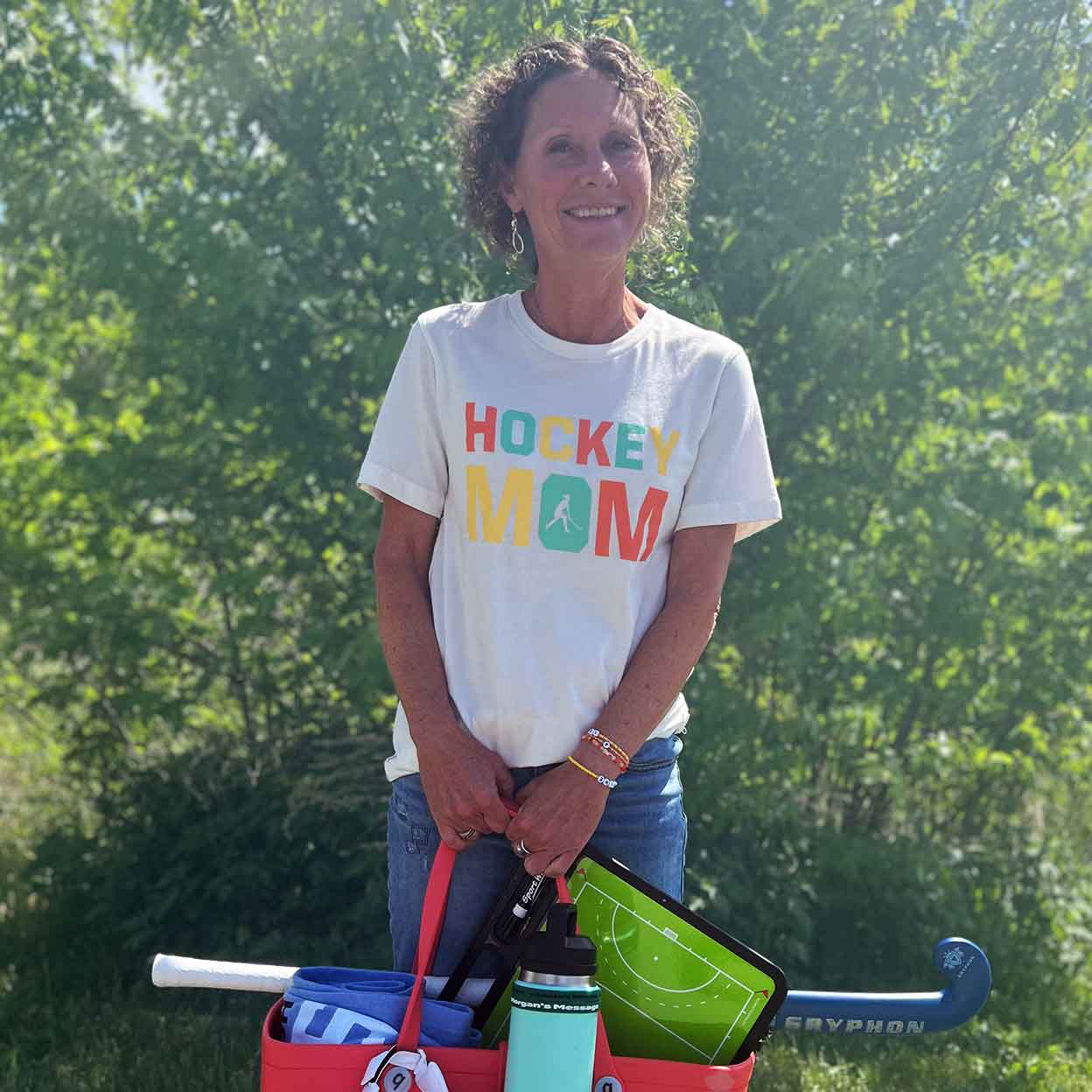 Field Hockey Mom Vintage Tee