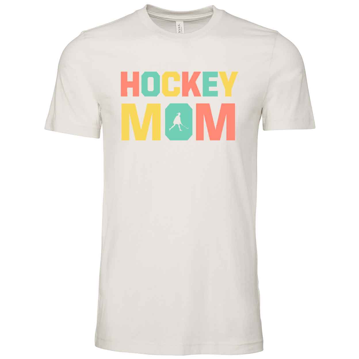 White Field Hockey Mom Vintage T-shirt