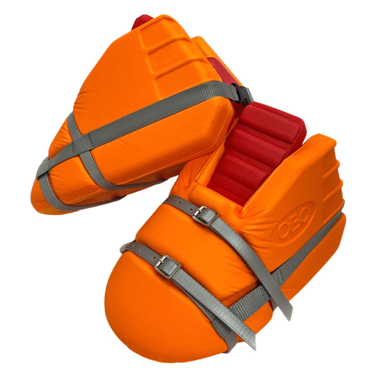 Pair of orange OBO OGO Kickers