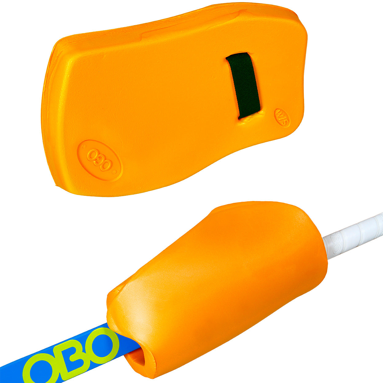 Set of orange OGO hand protectors