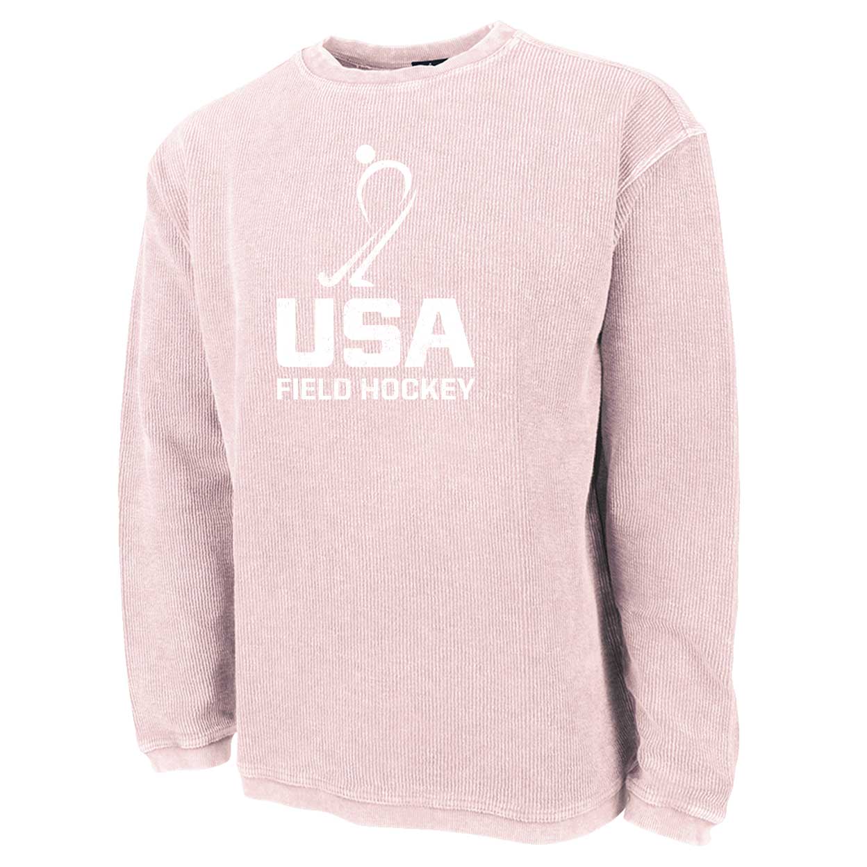 USA Field Hockey Ribbed Knit Sweatshirt
