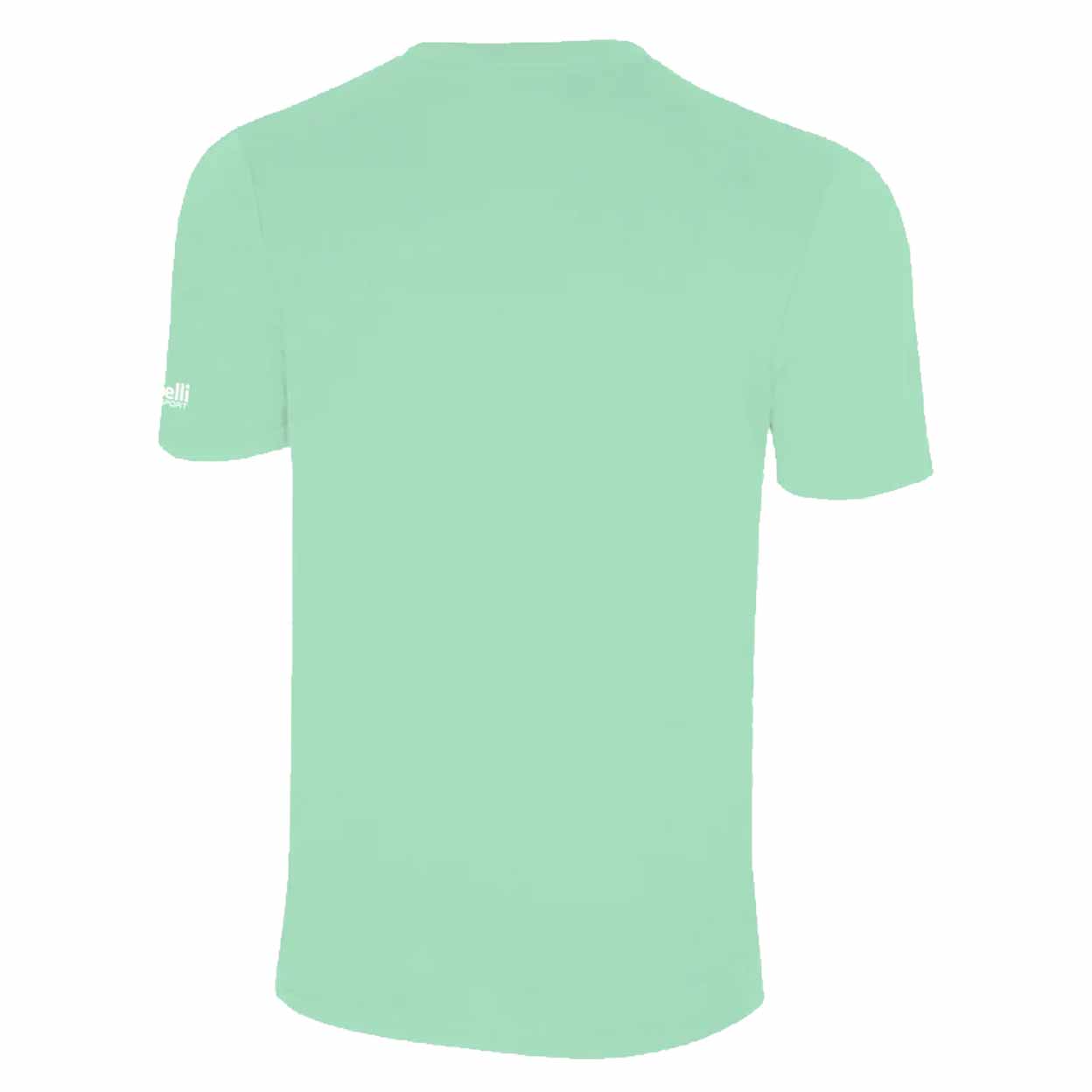 Light green t-shirt on a white background