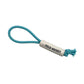 Blue Field Hockey Zipper Pull