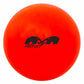 Orange ball with TK All turf logo on a white background