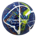 Blue with multicolored Splatter Cranbarry Glitter Field Hockey Ball