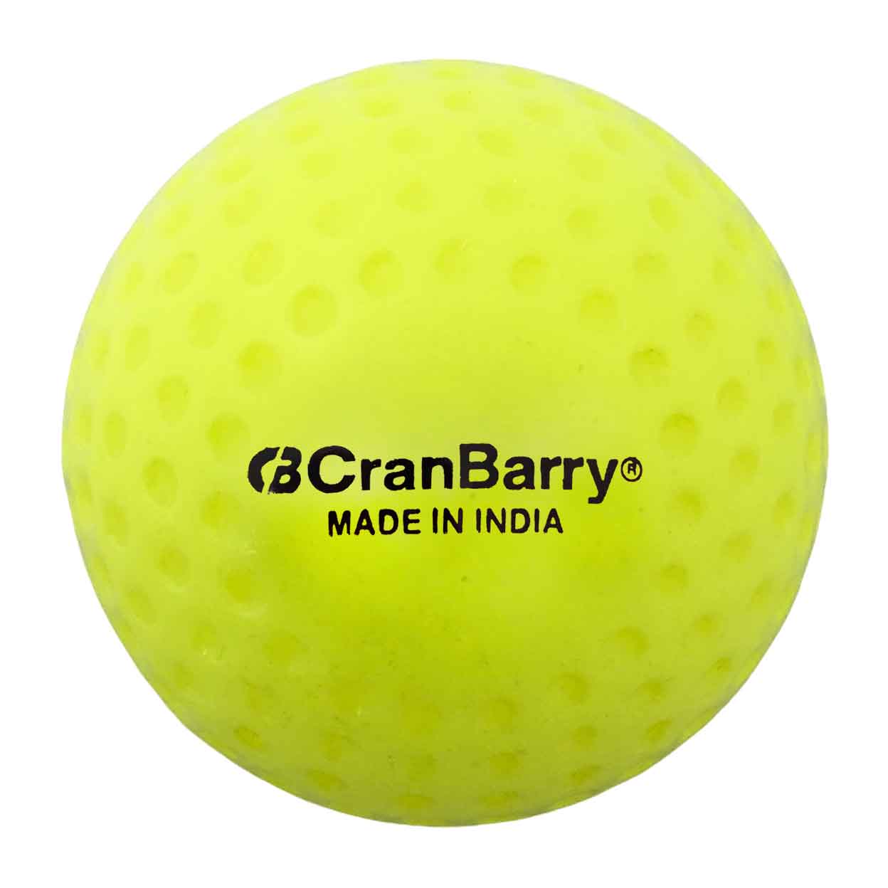 Yellow Cranbarry Oversized Youth Field Hockey Ball