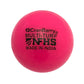 Pink Cranbarry Multi-Turf NFHS Stamped Field Hockey Game Ball