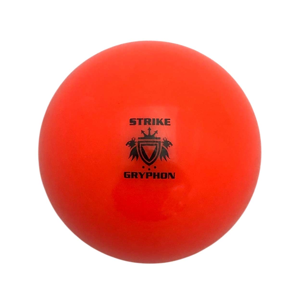 single orange Gryphon Super All-Turf Field Hockey Ball