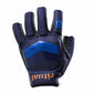 Navy blue and orange glove with 'ritual' branding on a white background