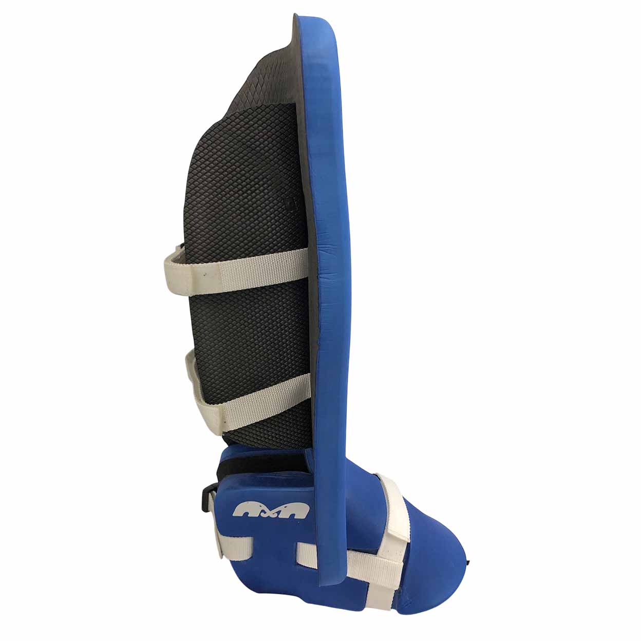Side view of one of the TK3 Junior Field Hockey Goalie Legguard and Kicker Set pieces.