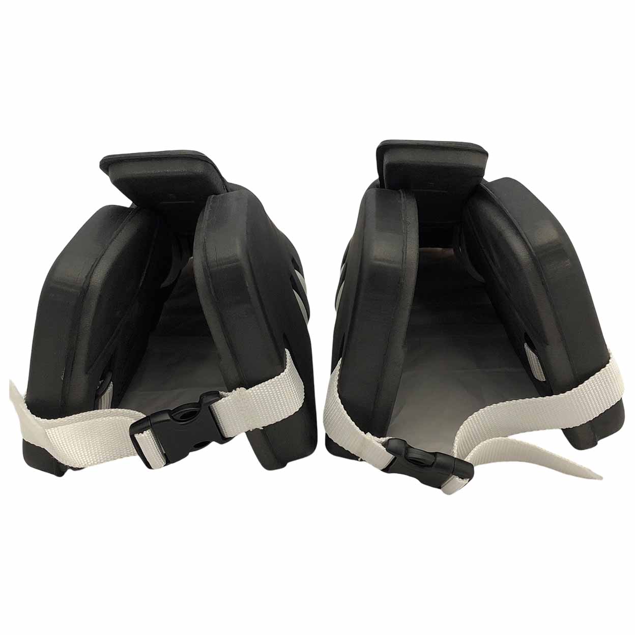 The backs of a pair of TK3 Kickers