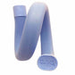 Blue weighted lace on a white background