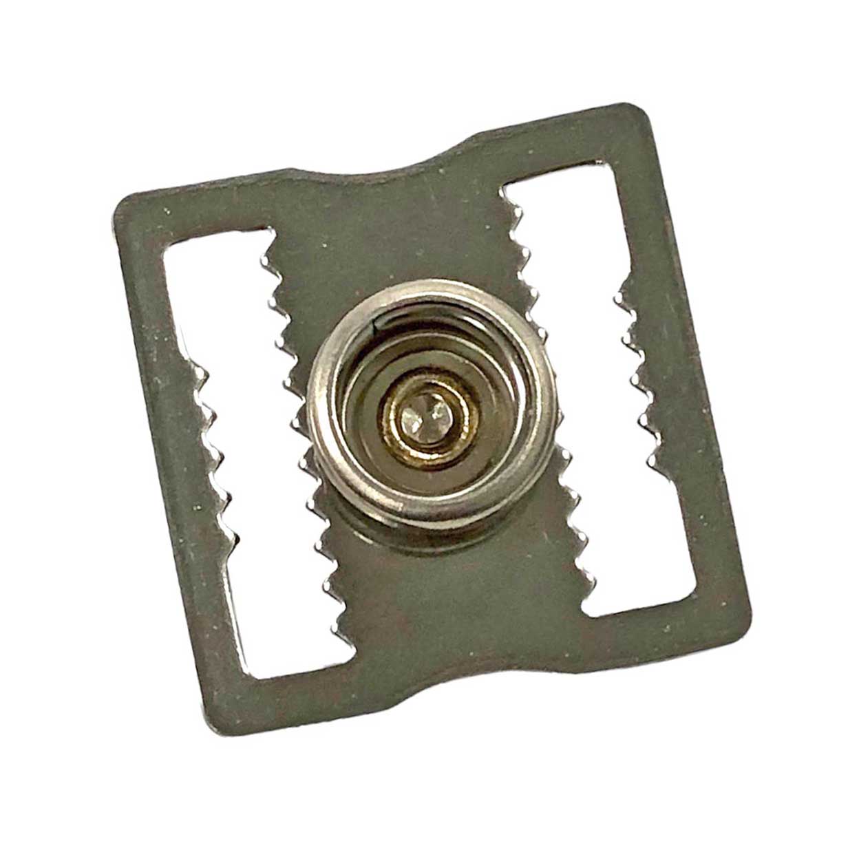 front of the TK Stainless Steel Buckle for Back of Helmet