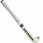 white mini stick with black lettering