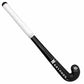 Hockey stick with white handle and black shaft on a white background, featuring the Gryphon logo.