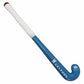 blue and white hockey stick with 'Gryphon' branding on a white background
