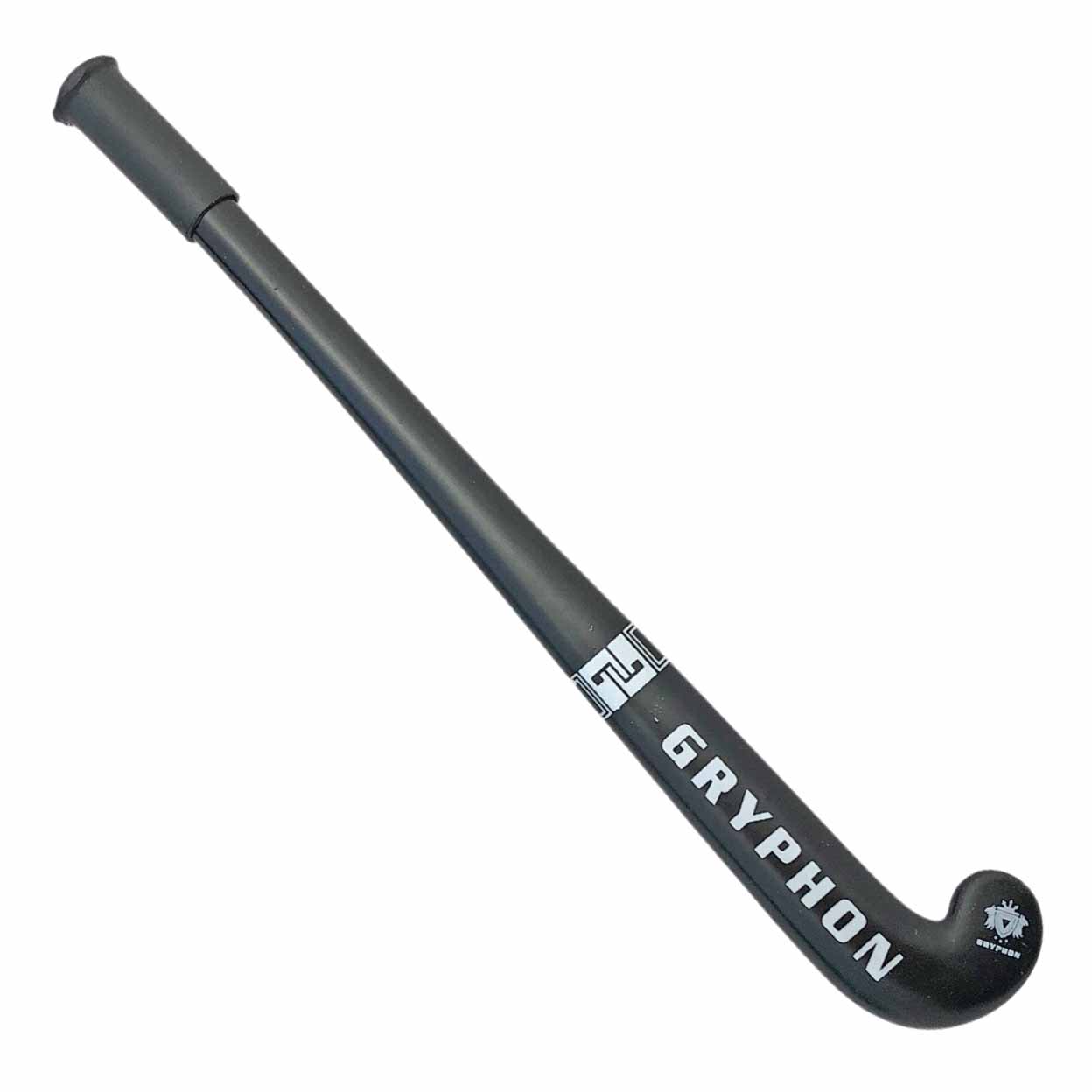 Black Gryphon hockey stick pen on a white background