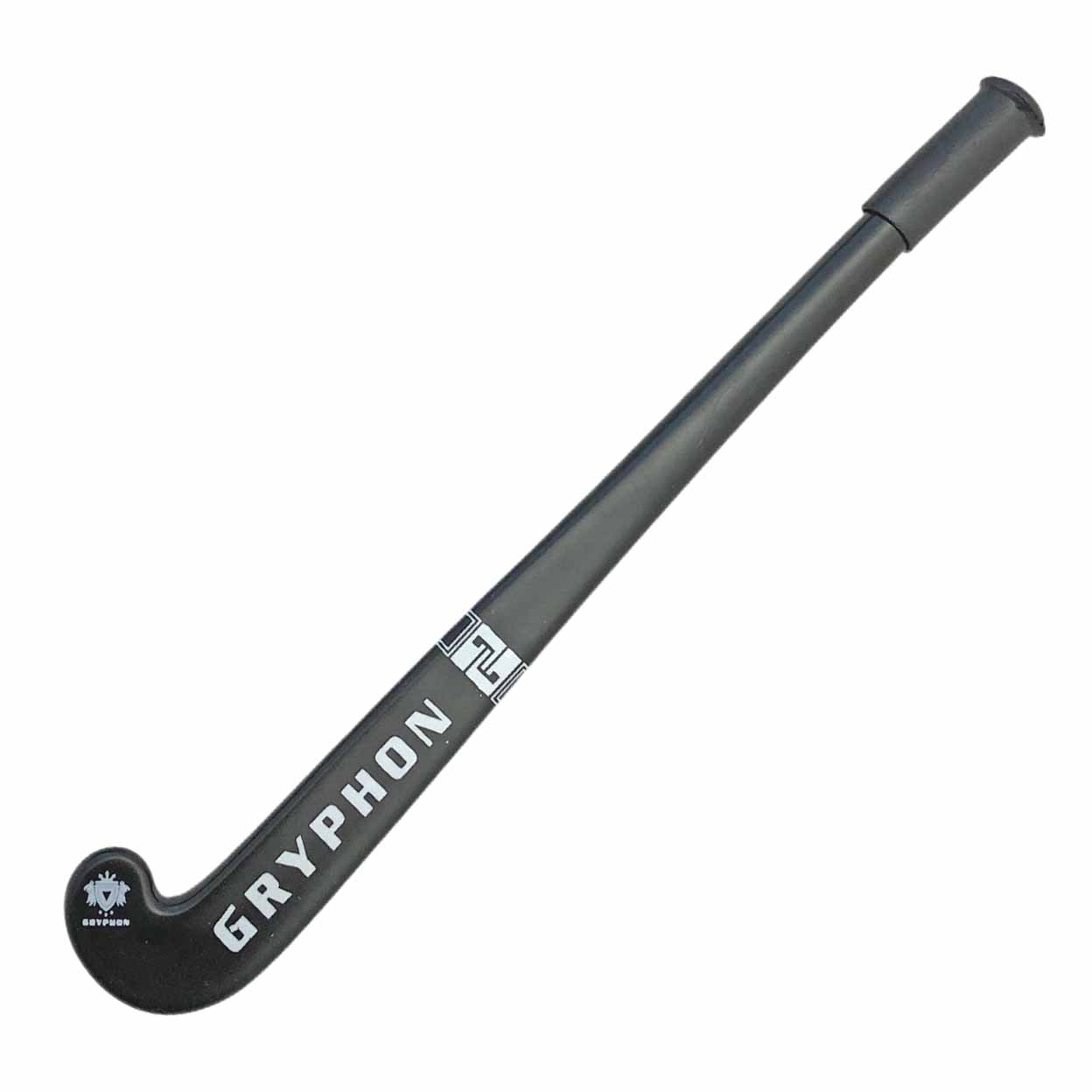 Black Gryphon hockey stick pen on a white background