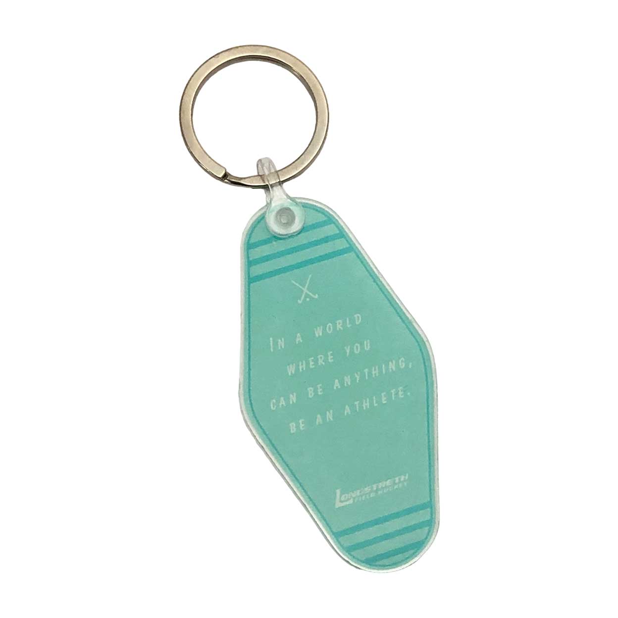 Field Hockey Retro Keychain