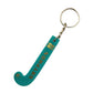 back of the teal Gryphon Stick Keychain