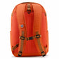 back of the Orange backpack with 'ritual' branding on a white background