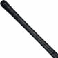 Black textured field hockey grip on a white background