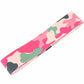 Pink camouflage stick grip on a white background