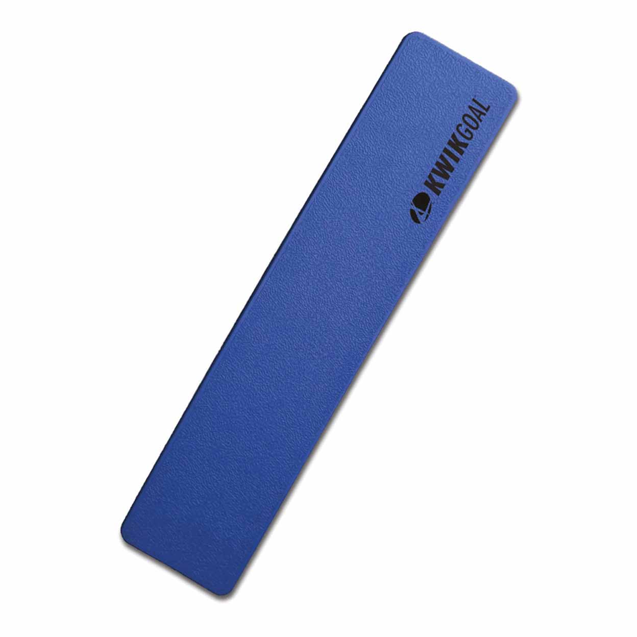 blue marker on white background