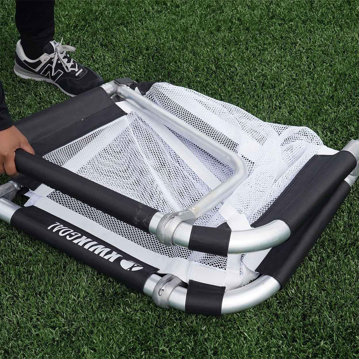 KwikGoal Goalazo 3×5 Goal – Portable Aluminum Field Hockey Net