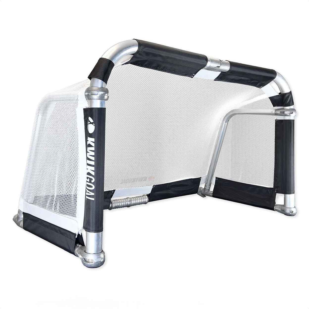 angled view of the KwikGoal Goalazo Medium Goal