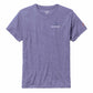 Purple t-shirt with field hockey design on a white background