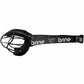 side view of the black Brine Halo Lacrosse Goggles