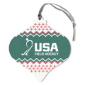 USA Field Hockey Holiday Ornament