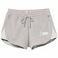 Gray shorts with a drawstring and USA Field Hockey logo on a white background