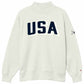 USA Field Hockey Embroidered Mock Neck Sweatshirt