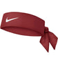 Maroon Nike Dri Fit Swoosh Head Tie